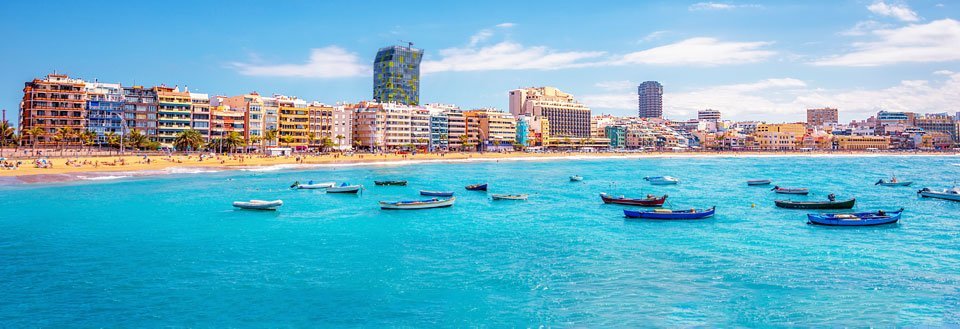 Find billige flybilletter til Las Palmas på Gran Canaria